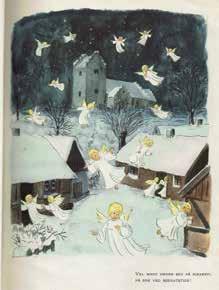 Velkommen Guds engle Julenat i 1824 på Christianshavn i København sad Grundtvig og skulle skrive prædiken til gudstjenesten juledag. Børnene Johan og Svend sov sødt og der var ro i lejligheden.