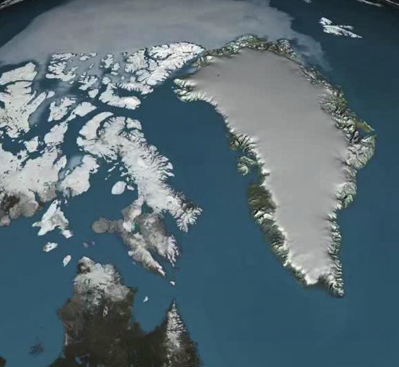 Grønland er altså et af verdens største lande, men med et af verdens mindste antal indbyggere.