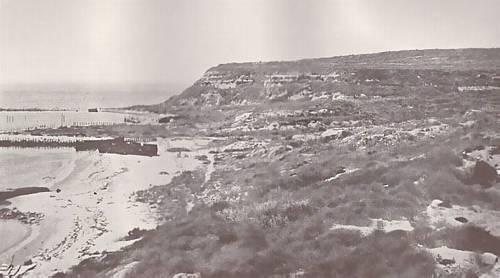 Gallipoli, "V" Beach - som den så ud i 1922 11).