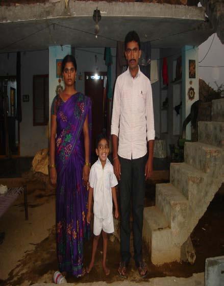 Deres ældste søn, Venkata Nithish, har været hjerneskadet