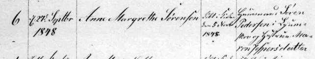 (2) Folketælingslister for Fyn: 1845. Et huus på Ellinge Mark. 1 familie.