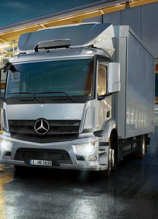 Mercedes-Benz til distributionskørsel. Distributionskørsel kræver helt bestemte forhold.