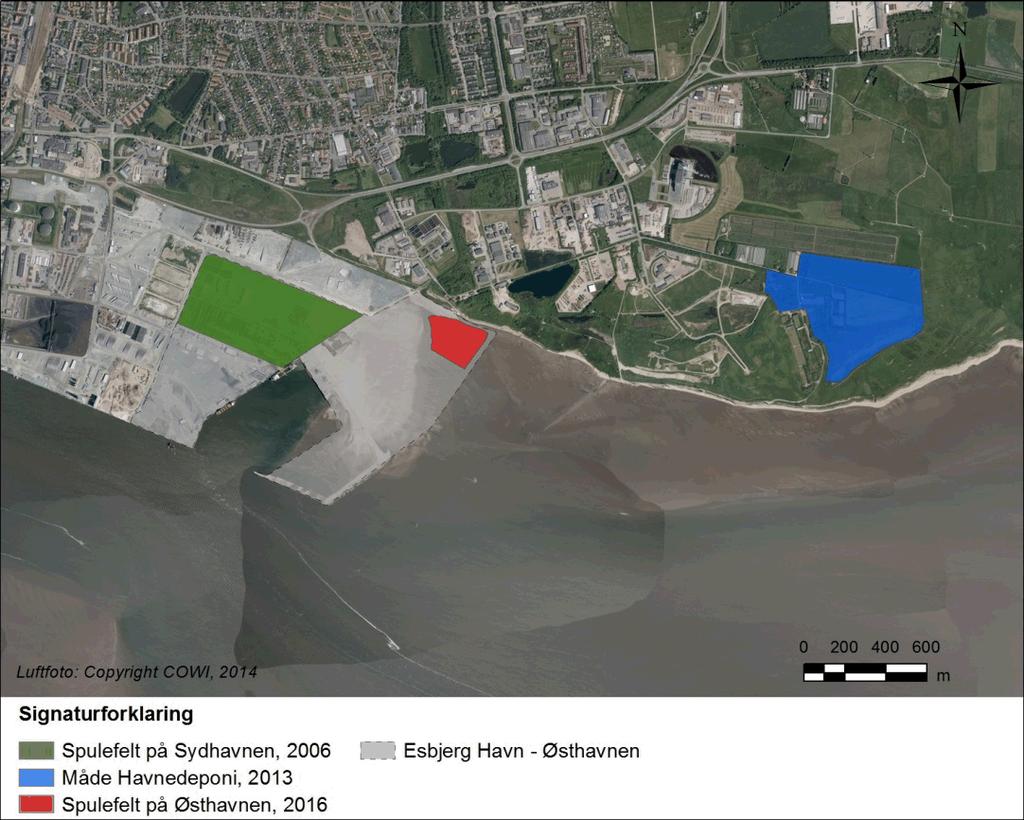 I samme periode arbejdede Esbjerg Havn på en større havneudvidelse i området (Esbjerg Østhavn). VVM-undersøgelse og plangrundlaget blev godkendt i 2010 (Esbjerg Kommune, 2010a).