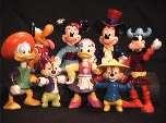 1994, Mickey and Friends Epcot Center: Anders i Mexico, Andersine i Tyskland, Mickey i USA, Minnie