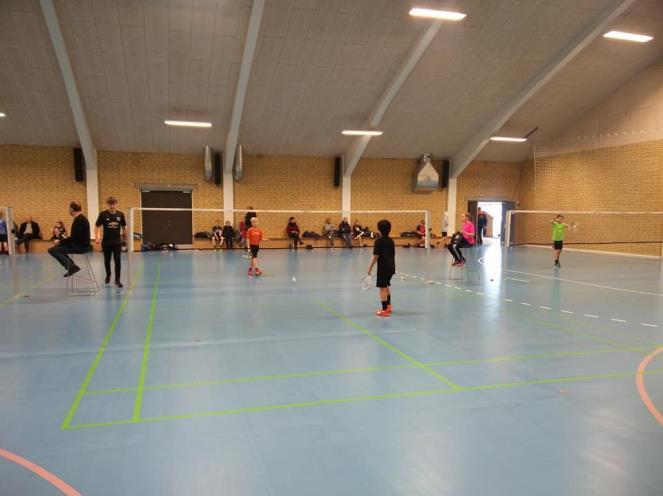 Badminton udvalgets beretning I samarbejde med HIF. Nybegynderhold 10 nye Øvede/rutinerede ca. 14 spillere 18.30-19.