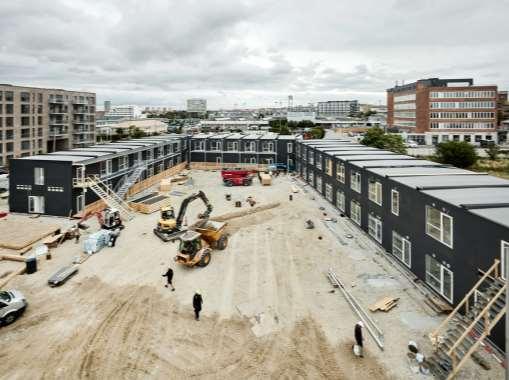 klasse vest 10. Vesterbro Ny Skole Opbygning af ny tagkonstruktion 11.