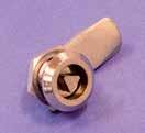 9 trekant. Nylon cabinet lock and stainless tongue. 9 triangle. 50.13197-4SS 50.