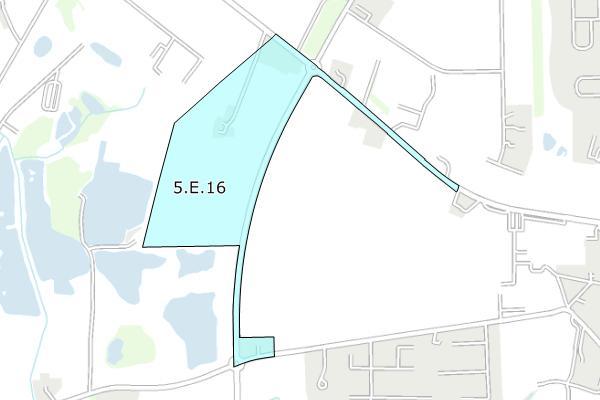 5.E.16 - Erhvervsområde Kildeparken 2. etape Status og type Plantype Kommuneplanramme Planstatus Forslag den 27.