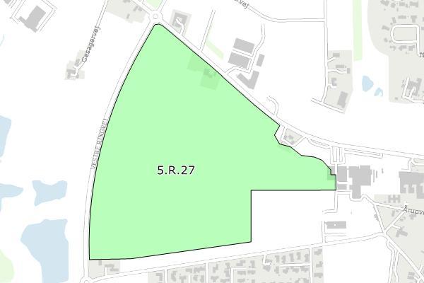 5.R.27 - Rekreativt område ved Hedensted tracks Status og type Plantype Kommuneplanramme Planstatus Forslag den 27.