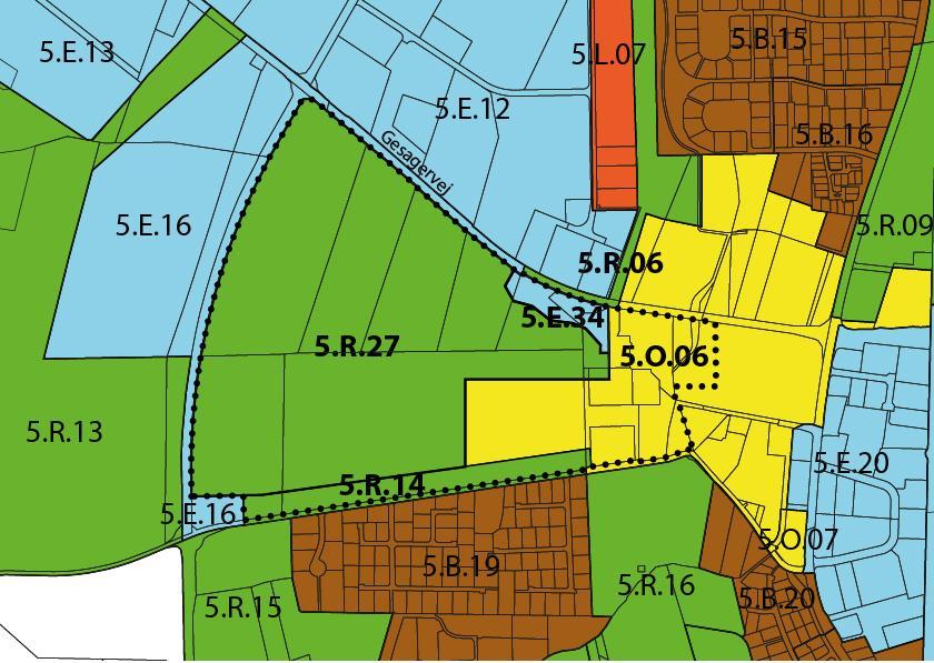 Nye rammer og afgrænsninger Redegørelse Lokalplan nr. 1115 er kun delvis i overensstemmelse med kommuneplanrammerne, da den forudsætter en ændring af rammeområderne i området.