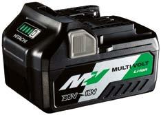 Med MULTI VOLT batterier i MULTI VOLT maskiner får du en effekt på minimum 1.080 Watt.