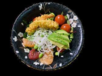 Sea Food Salad Crispy Ebi
