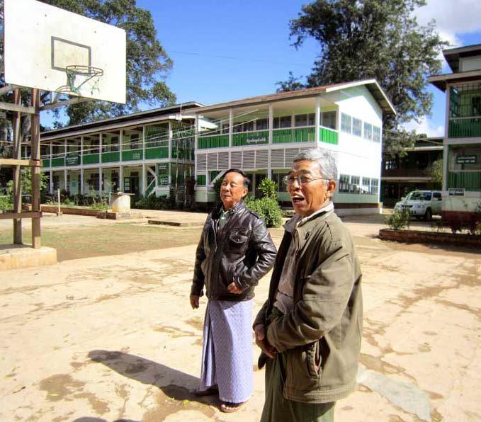 09.01 2019 besøgte vi en Highschool i Pindaya, som ligger i Shan State, lidt sydøst for Mandalay.