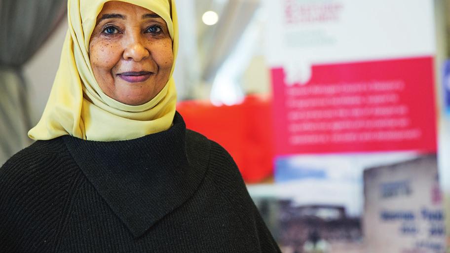 Amina driver udviklingsprojekter i Somaliland Flygtninge, som lever i eksil, har ofte et stærkt ønske om at bidrage til udviklingen i deres hjemland.