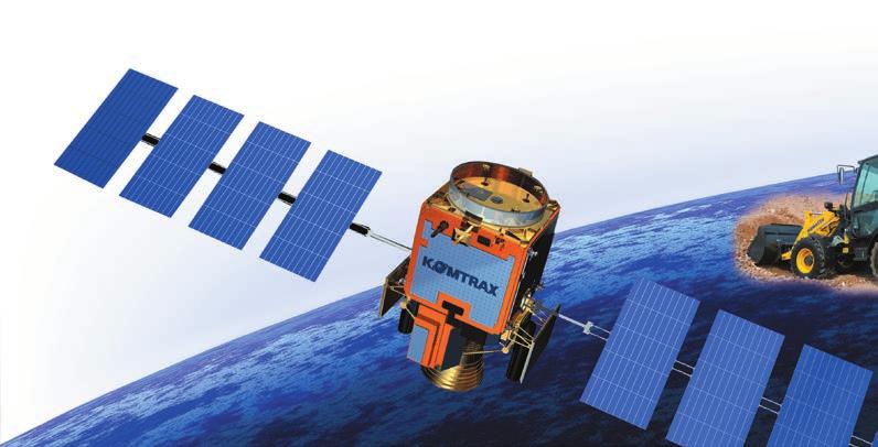 Komatsus satellitovervågningssystem KOMTRAX er et revolutionerende maskinsporingssystem,