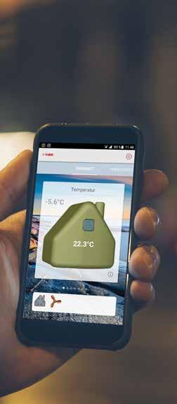 31-18 Nibe Uplink - overblik uanset hvor du er Med NIBE Uplink kan du optimere dit varmeforbrug, opnå besparelser og få muligheden for at imødekomme fejl meldinger på din varmepumpe med det samme.