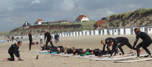 NNNorth Shore Surf tilbyder kurser i surfing ved Løkken Læmole,