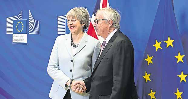 // Et splittet regeringsparti, en handlingslammet premierminister, en opposition der vejrer morgenluft, en ufleksibel EU-top, en usynlig grænse mellem Irland og Nordirland, 3,8 millioner EU-borgere i