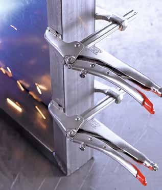 Poignée de serrage en tôle d acier de forte épaisseur, offrant une maniabilité parfaite en rapport avec les performances de l outil. 4.