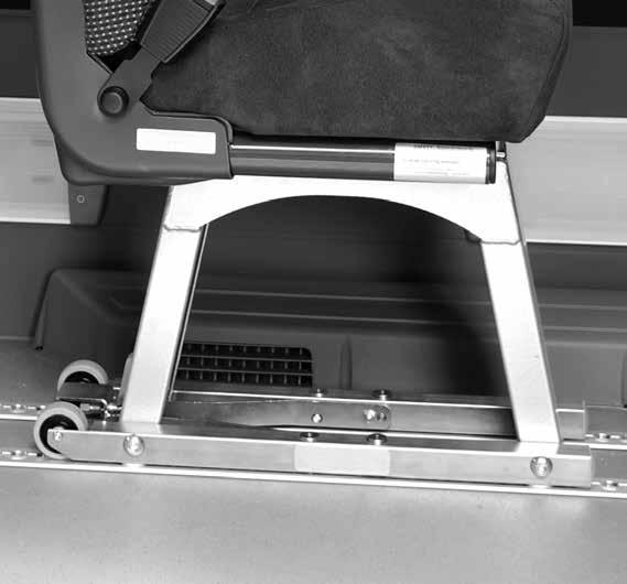 Crafter I Camionnette/Combi Disposition spéciale des sièges I Contrôle technique Linea avec Rail-In Démontable Avec ceintures de sécurité à 3 points de fixation Homologation KD-0135/08 REF.