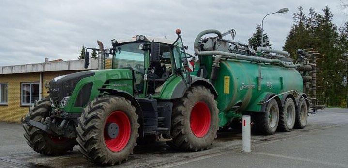 Køretøjer 7 akslet 56 ton lastbil 56 ton total vægt Traktor med