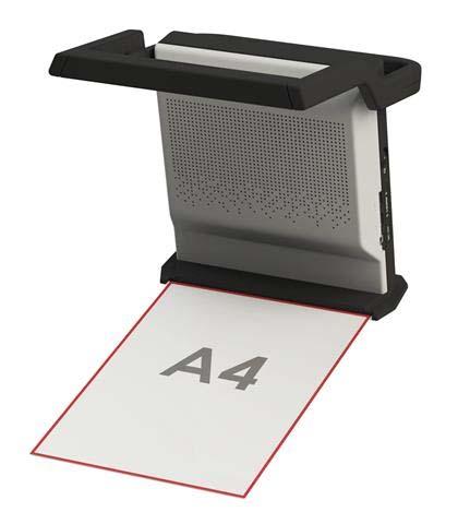 6 Brug 6.1 Placering af papir Enheden kan OCR-Behandle et A4-papirark.