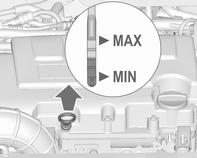 Lukning Før motorhjelmen lukkes, skal støttepinden trykkes ind i holderen. Sænk motorhjelmen, og lad den falde ned i låsen fra en lav højde (20-25 cm).