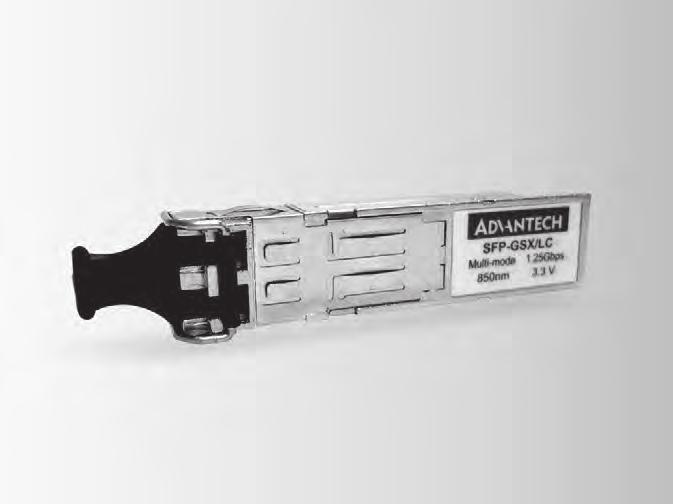 available with a variety of different types, allowing users to select the appropriate transceiver for each link to provide the required optical reach over the available optical fiber type.