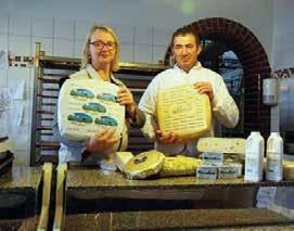 76 Vi producerer Danbo - Svenbo og Maribo-oste efter gamle håndværkstraditioner, som sikrer at osten har den helt rigtige smag.