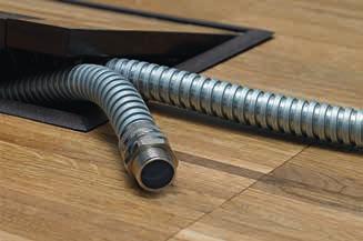 3.2 Slangesystemer i metal Metalslanger SC galvaniseret stålslange Beskyttelse af kabler og ledninger, hydrauliske og pneumatiske slanger samt alle de steder, hvor der er krav til høj mekanisk