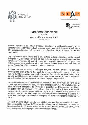 Seniorkonsulent i CABI Jesper Petersen har lavet en evaluering af KLAPs samarbejde med Jobcentrene og konkluderer: KLAP har ifølge jobcentrene