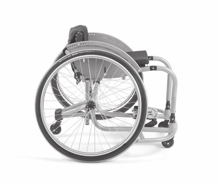 Description du produit 3 Description du produit 3.1 Fonction Ce fauteuil roulant a été développé en collaboration avec des sportifs de haut niveau expérimentés.
