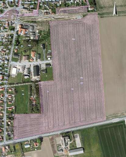 Landbrugsareal ved Landevejen. Matr.nr. 11q Gislinge By, Gislinge. 125.349 m2. Arealet er forpagtet ud som landbrugsareal indtil 31.12.2017.