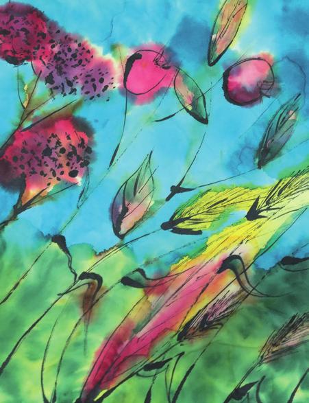 , kl. 14 17 KURSUSLEDER Mechthild Gransow SEPTEMBER 12 / FARVE- STORME I Noldes have lader vi os inspirere af de farvestrålende smukke blomster og arbejder med akvarelfarver på japanpapir. HVORNÅR?