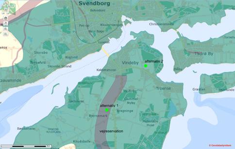 Lokalplan 638 Svendborg Klimaplan I henhold til retningslinjerne for vand- og klimatilpasning i gældende kommuneplan er området ikke udpeget som fokusområde for hverken havvand eller regnvand.