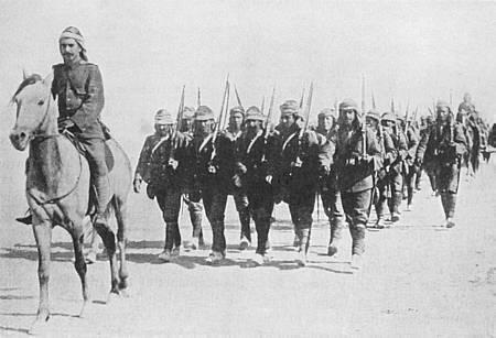 Tyrkiske soldater, ca. 1915 4).
