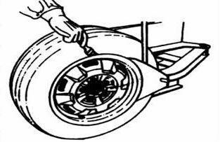 Når dækafpresserpedalen kører dækafpresserarmen hurtigt og stærkt rundt, vil dækafpresserarmen være en fare, der kan knuse alt inden for dens rækkevidde.