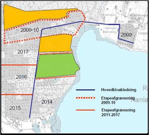 Anden etape Afgrænsningen er endnu ikke fastlagt, men kloakforsyningen vil forsøge at nå så langt ned langs Arresø som det er økonomisk muligt, og her har Gribvand A/S bedre muligheder end kommunen