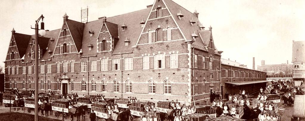 HISTORIEN Administrationsbygningen fra 1903 er tegnet af arkitekt Vilhelm Klein, som også står bag det fredede Ny Carlsberg Bryghus (1901).