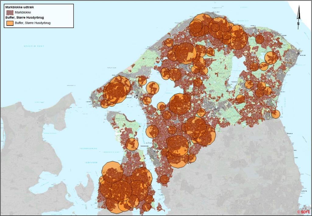 Som en del af det forberedende arbejde har naturrådet drøftet hvordan markblokkort skal indgå i afgrænsningerne af de udpegede arealer i Grønt Danmarkskort, idet markblokkort indikerer erhvervsmæssig