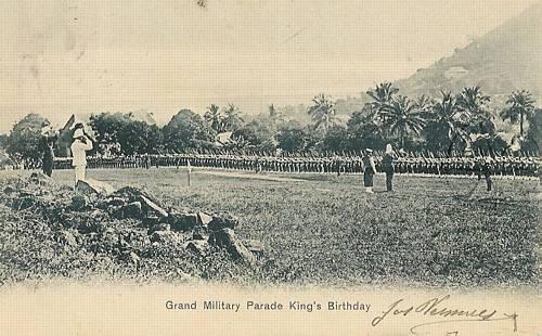 Bataljoner fra West India Regiment havde traditionelt været stationeret i Vestafrika og havde gennem årene deltaget i træfninger i Gambia, Sierra