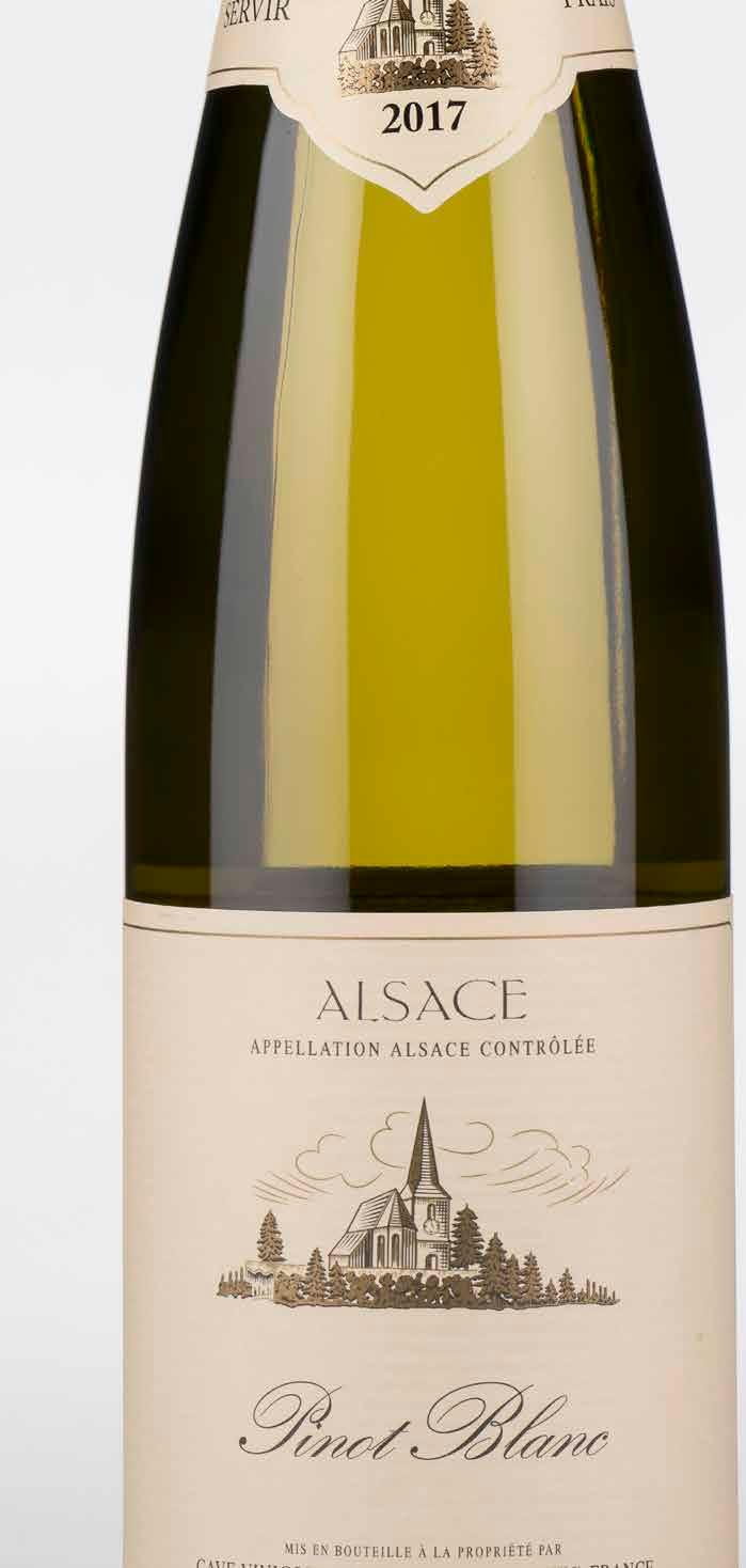 FAKTA OMRÅDE / LAND: Alsace, Frankrig DRUESORTER: Pinot Blanc ANBEFALES TIL: