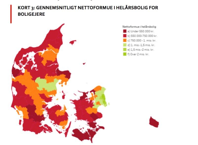 Halvdelen af befolkningen sidder på 5 pct. af formuerne i Danmark Kilde AE Formuerne i Danmark er relativt ulige fordelt - også når man medregner pensioner. Mens de ti pct.