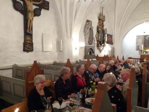 Påskemåltid Skærtorsdag Torsdag d. 13. april kl. 19.00 er der fællesspisning og gudstjeneste i Vrensted kirke.