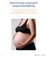 Første trimester screening for svangerskabsforgiftning