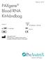 PAXgene Blood RNA Kit-håndbog
