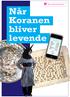 Når Koranen bliver levende