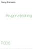 Brugervejledning R306. This is the Internet version of the User's guide. Print only for private use.