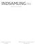 INDSAMLING.nu Q U I C K G U I D E. Udviklet og hostet af CashBox. SMS-beskeder er sponsoreret af Text Reactor