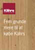 Fem grunde mere til at købe Kährs